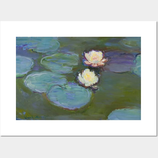 Nympheas - Claude Monet Wall Art by KargacinArt